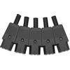 Josenidny 5PC IEC 320 C13 Adattatore di Spina Femmina Spina 3 di Alimentazione Connettore Rewirable