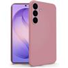 N NEWTOP Cover TPU SOFT Compatibile per Samsung Galaxy S26, Custodia Gel Silicone Ultra Sottile Flessibile Case Posteriore Protezione Fotocamera Anti Urto Guscio Scocca Colorato (Rosa)