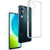 REY Cover in Gel TPU Trasparente per Vivo Y29s - Y04 4G, Ultra Sottile 0,33 mm, Morbido Flessibile, Custodia Silicone