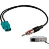 CKDSA Adattatore antenna Autoradio Dual Car per Dual Presa Fakra DIN amplificatore di segnale antenna Cavo splitter per VW BMW Ford RNS510 RCD510/310 Passat Golf MK5/MK6 Modelli Auto