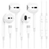 Thecoopidea Cuffie USB C con cavo per iPhone 17,2, con microfono con controllo del volume, compatibili con iPhone 17 Pro Max/16Pro/15 Pro, Samsung Galaxy S25, Google Pixel e altri dispositivi