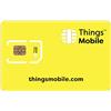 Things Mobile SIM Card per KIDS SMARTWATCH - Things Mobile - con copertura globale e rete multi-operatore GSM/2G/3G/4G LTE, senza costi fissi, senza scadenza e tariffe competitive con 10 € di credito incluso