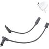 lvifloae per adattatore da spina SPX a RJ45, per cavo Starlink 1200 Mbps RJ45 1 connettore RJ 2 adattatori di estensione da spina SPX a RJ45 per router satellitare Starlink