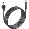GINTOOYUN Starlink - Mini cavo di alimentazione da USB-C a DC5521 Starlink PD100 W, USB-C maschio a impermeabile, DC 5,5 mm x 2,1 mm, cavo di prolunga di alimentazione maschile per Power Banks