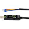 Waveshare USB To RS232/485 Serial Cable, Original FT232RNL Chip, Onboard Power And Signal Indicators, Multi-OS Compatible & Multi-device Applicable, Supports 3.3V / 5V Level Communication Switching