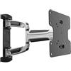 RICOO S0722 Supporto TV da parete Staffa TV 17-55 pollici per 17 32 40 42 43 47 50 55 pollici girevole inclinabile fino a 35 kg max VESA 200x200