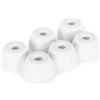Okuli 6 x Gommini Auricolari in Silicone Ricambio per Google Pixel Buds Pro Auricolari Cuffie in Bianco