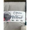 Generico Trapuntino Galbissima Art. Velvet - Effetto Velluto, Morbido e Leggero, Ideale per Mezza Stagione (Grigio, Singolo)