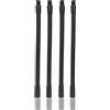 Jwthee Tubo flessibile universale a collo di cigno, 4 pezzi 10 mm Tubo flessibile per lampada a collo di cigno Microfono Collo di cigno Filettatura fine Tubo flessibile pieghevole in (20 cm)
