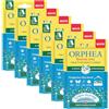 Orphea Salvalana, Foglietti Emanatori per Cassetti e Armadi, per Lana e Vestiti Tutta la Stagione, Profumo di Artemisia, 6 Confezioni da 12 Foglietti