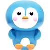 Cartomania Lampada sagomata in vinile feel at home, Pinguino, Per bambini, Ricarica USB, Pack personalizzato, Bambini e adulti, Idea regalo