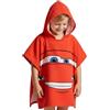 Disney Pixar Cars Poncho da Bambino, Telo Mare, Asciugamano da Bagno con Cappuccio, Asciugamano da Nuoto per Ragazzi