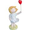 PIGPIGFLY Scultura Figura Banksy,Della Ragazza con i Palloncini,Decorazioni per Ufficio,Figura Decorative, Statuette Decorative Casa, Soggiorno Decorativo Moderno da Appoggiare(Colore)