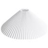 LEDKIA LIGHTING Paralume Luanda Bianco in PC per Lampada da Tavolo o Lampada da Terra | Paralume Decorativo Diffusore di Luce Morbida per Soggiorno e Camera