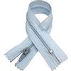 JYC CREATIVE 10 Chiusure Lampo in Nylon, 24 Colori e Misure, Cerniera per Cucire, Chiusure Lampo per Cucire su Vestiti, Tessuti, Chiusuri Lampo al Metro n.3, 10 x 50 cm, blu 183