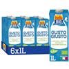 ISOLA BIO Bevanda Gusto Giusto Biologica 6x1L | Bevanda vegetale che non sa di bevanda vegetale, senza glutine, senza zuccheri aggiunti, 100% naturale, bio, vegan