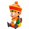Plastoy Dragon Ball Z Salvadanaio Chibi Son Gohan bambino con cappello Sfera di cristallo a 4 stelle - Plastica - 15 cm