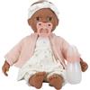 Little Dutch 4580 - Set di 7 bambole Noa (vestiti per bambole, ciuccio e borraccia), occhi marroni e corpo molle, 36 cm, a partire da 18 mesi