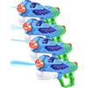 Ancesfun Pistola ad Acqua Potente per Bambini e Adulti, 4 PCS Fucile Acqua Giocattoli Super Potente 8-10m Tiro Lunga Gittata Water Soaker Gun con 1000 ml Serbatoio per Divertente Gioco Estivo