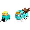 Disney Cars Toys Assortimento di 3 2 pezzi, scala 1:55, veicoli con personaggi preferiti dai fan in pressofusione per corse e raccontare storie, regalo per bambini dai 3 anni in su