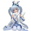 USA Gundam Store Hatsune Miku Snow Miku Sky Town 10th Anniversary Version Figura 10 cm Hatsune Miku Noodle Stopper