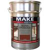 MAKE DESIGN FOR YOU | Resina Epossidica Industriale per Pavimenti, 4 litri, Rosso, Opaca. Prodotto Certificato HACCP. Resistente a Urti, Graffi, Facile Applicazione e Pulizia. Made in Italy.