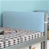 ZCXRYFL Cuscino Testata Letto Imbottito Cuscini Lombari Cuscino Di Supporto Per Lettura Singolo Matrimoniale Cuscino Per Schienale Letto In Ferro/Legno Cuscino Di Rialzo Testiera Multiuso(80x25x5cm,B-Blue)