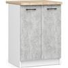 AKORD | Piano di Lavoro Olivia | Pannelli Laminato | Robusto | Piani Cucina top in Legno | Bordo ABS | Per le Basi | 60 x 60 x 3,20 cm | Colore Universale |