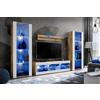 Komodee Set Tivoli Grande A1 Wotan/Bianco 250x159x35 cm