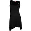 Spiral Gothbottom Vest Donna Top Nero M 95% Viscosa, 5% elasthane Regular