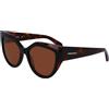 FERRAGAMO Occhiali da Sole SF2004S 241 TORTOISE/BLACK 53/18/140 Donna