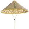 Generico Cappello Cinese | Cappello Classico in Rattan - Cappello alla Moda con Laccetto Regolabile per Pesca, Giardinaggio, Escursioni E attività all'Aperto