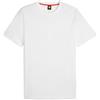 PUMA T-Shirt Tono su Tono Scuderia Ferrari Race Big Shield Motorsport da Uomo L White