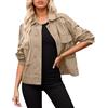RYTEJFES Giacca In Jeans Donna Giubbotto Di Jeans Donna Giubbotti Giubbino Estivo Uomo Primaverile Imbottita Ecopelle Curvy Leggero Estiva Abbigliamento Primavera Giubotto Oversize Casual Da 3Xl Spolverino
