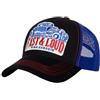 King Kerosin Cappellino da uomo | Trucker Cap | Mesh Cap | Rat Rod | 50S | Ricamo | Retro | Vintage | Rockabilly | 1950S | Berretto Fast & Loud, Nero , Taglia unica