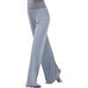 s.lemon Pantaloni Dritti da Donna, Pantaloni Casual da Donna, Pantaloni Lunghi a Gamba Larga per Danza Jogging Sport Tutti I Giorni 9331 Blu 160