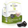Generico 96 POP CAFFE CAPPUCCINO Capsule compatibili con Dolce Gusto - POP CAFFE E-GUSTO Cappuccino solubile compatibile con Macchine Nescafè Dolce Gusto - 6 Sacchetti da 16