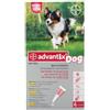 Advantix - Pipette per Cani di Taglia Media da 10 a 25 kg, Confezione da 4 Pezzi