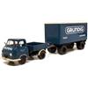Schuco 03252 1/43 Hanomag Kurier Enser 1950 Grundig Blu Modello Auto From Japan