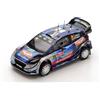 Spark S5173 1/43 Model Car Fiesta No.2 3° Rally Gran Bretagna 2017 Blu