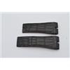 Roger Dubuis Pelle Bracciale 27MM Per Faltschliesse 20MM Nuovo Nero 27-20 XS
