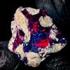 OPAL EMPIRE Opale Nero Naturale Grezzo Etiopia Fire Opal 12.2Ct 20x17mm