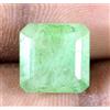 Verde Naturale Smeraldo 6.40 KT Ottagono Gemma Certificato T14236 W