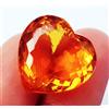 harshj_0 Naturale Citrino Loose Gemma 15 A 20 KT Certificato Taglio a Cuore H265