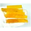 300 KT / 5 Pezzi Naturale Giallo Zaffiro Gemme Scaglia Grezzo Lotto GH397 Monday