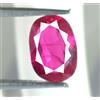 Naturale 3.95 KT / 10 MM Ovale Padparadscha Zaffiro Rosa Gemma Certificato