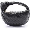 BOTTEGA VENETA Borsa a mano BOTTEGA VENETA mini jodie 651876VCPP58425 pelle nera NUOVA donna