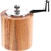 Gokelomg Macinapepe, a manovella, con rotore in ceramica e regolabile