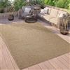 Paco Home Tappeto Cucina Da Esterno Salotto Moderno Balcone Terrazo Ornamenti Motivo Persiano Vintage Lavabile In Lavatrice, Dimensione:120x160 cm, Colore:Beige