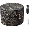 Vesavifaka Grinder Grande Crusher, 63 mm Tarot Grinder, 4 strati, per spezie, erbe, caffè con raschietto per polline e pennello, regalo per occasioni speciali